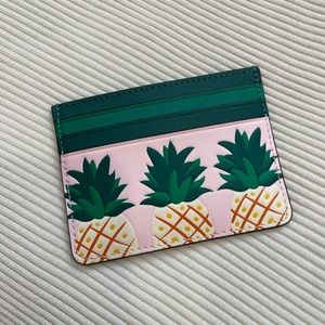 Kate Spade Pineapple Card Holder